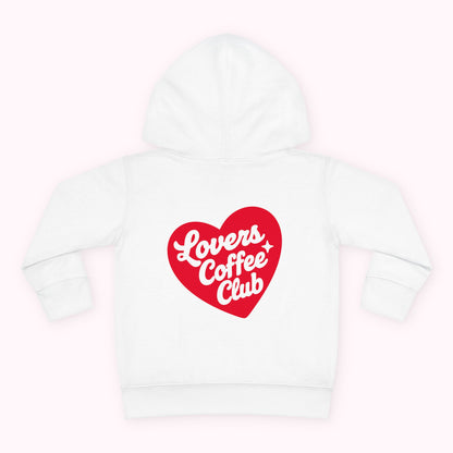 Toddlers Lovers Coffee Club Hoodie