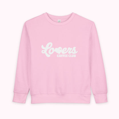 Toddlers Lovers Coffee Club Sweatshirt